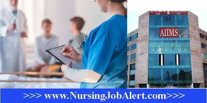 AIIMS Rishikesh Nursing Tutor Recruitment 2022