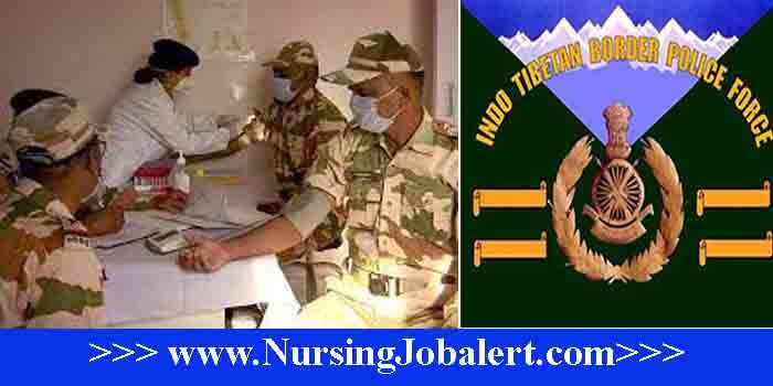 ITBP SI Staff Nurse Recruitment 2022