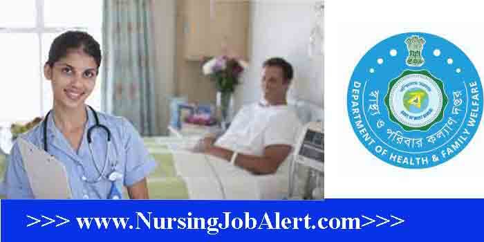CMOH North 24 Paraganas Recruitment 2022 Staff Nurse