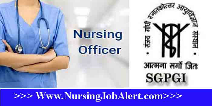 SGPGI Nursing Officer Recruitment 2023