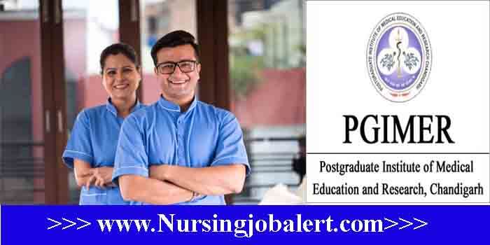 PGIMER Chandigarh Nurse Recruitment 2023 