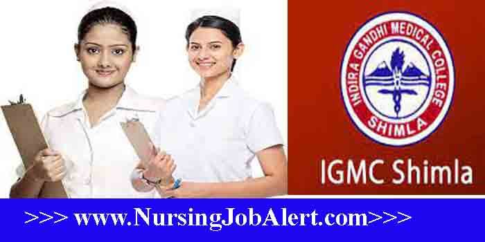 IGMC Staff Nurse Recruitment 2023