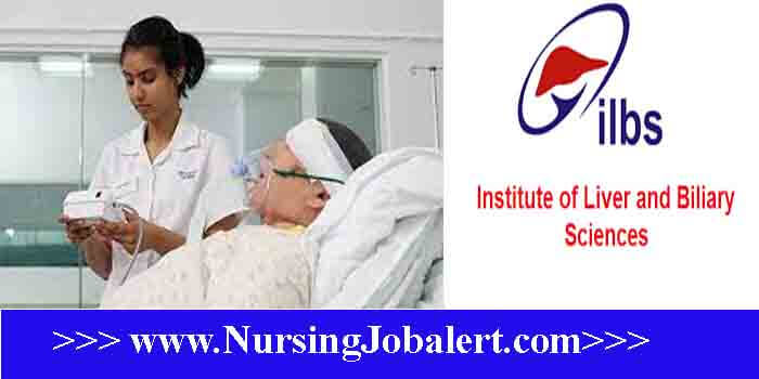 ILBS Nurse Recruitment 2023