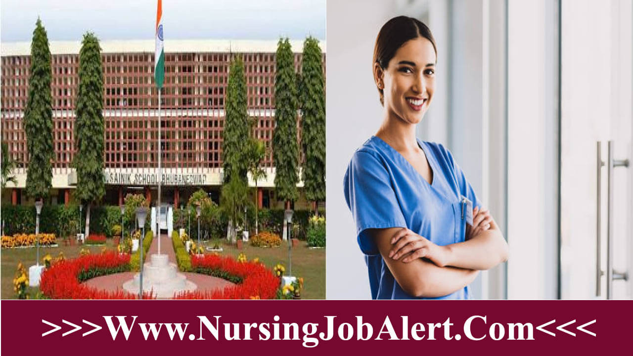 Sainik School Bhubaneswar Nursing Sister Vacancy 2023 