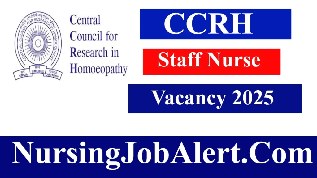 CCRH Staff Nurse Vacancy 2025