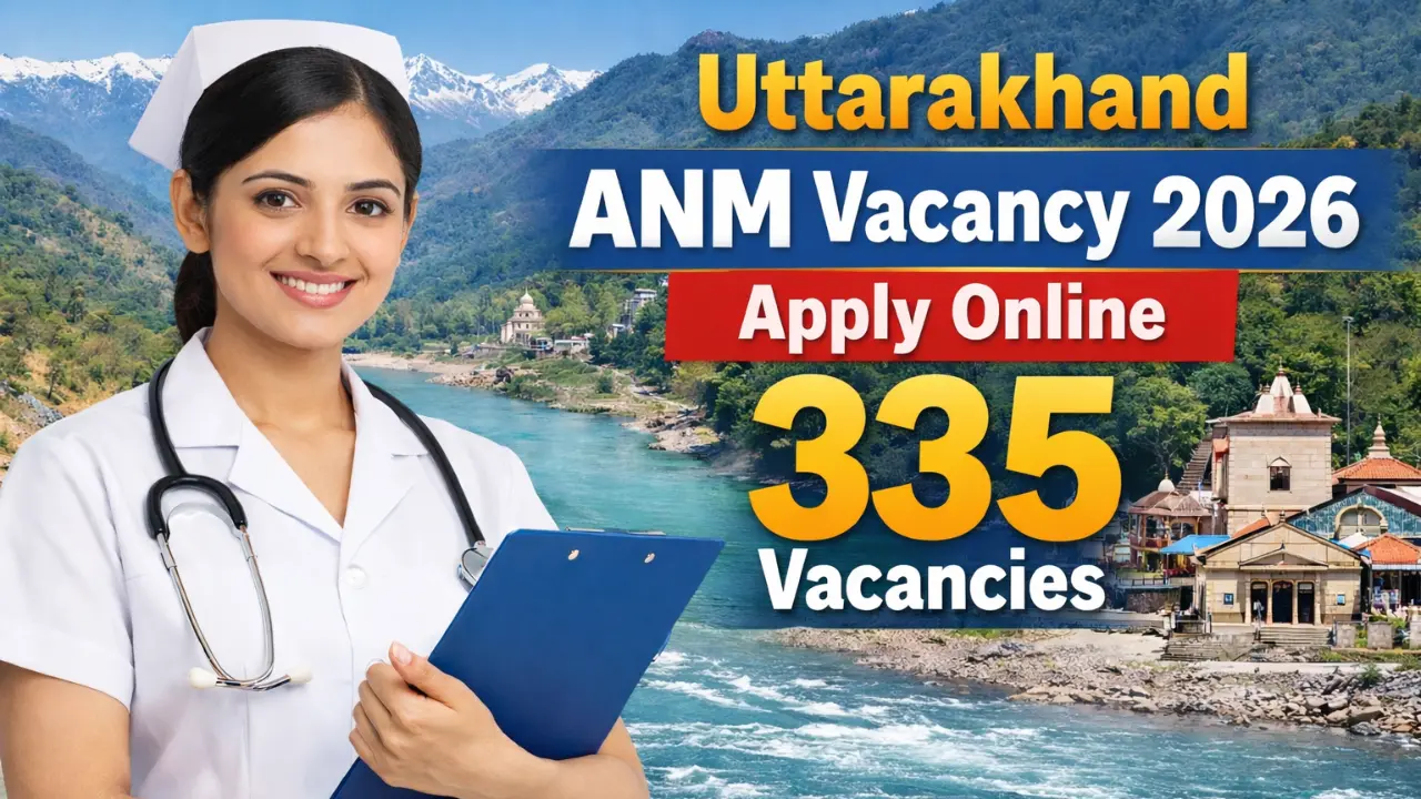 Uttarakhand ANM Vacancy 2026