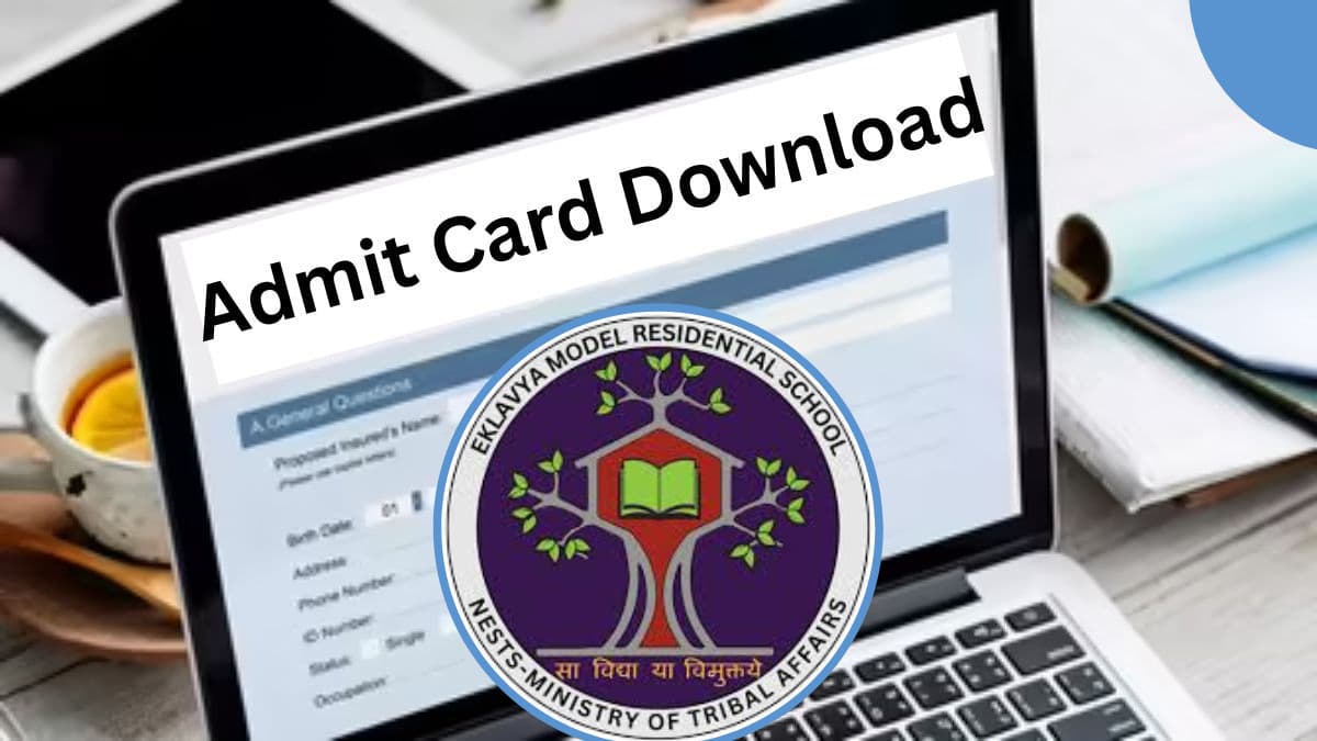 EMRS Staff Nurse Admit Card 2025