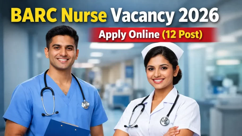 BARC Nurse Vacancy 2026