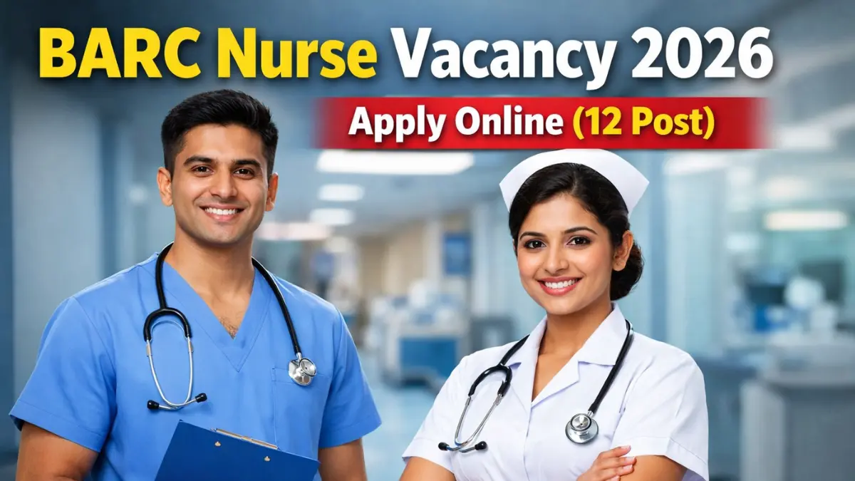 BARC Nurse Vacancy 2026