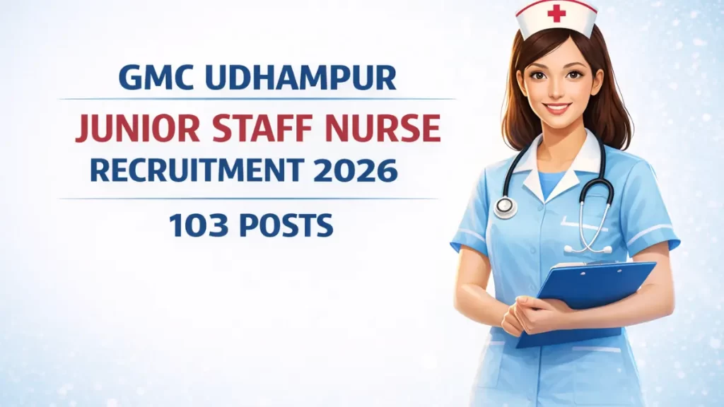 GMC Junior Staff Nurse Recruitment 2026
