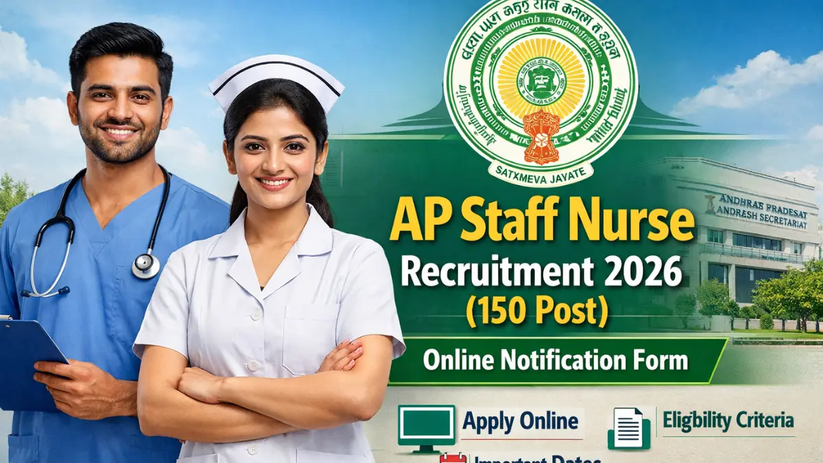 AP Staff Nurse Recruitment 2026