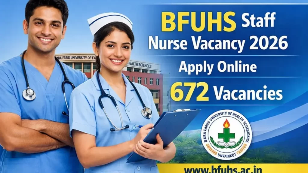 BFUHS Staff Nurse Vacancy 2026