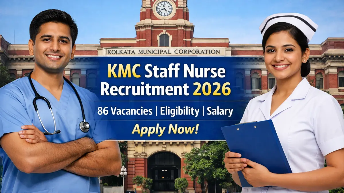 KMC Staff Nurse Recruitment 2026
