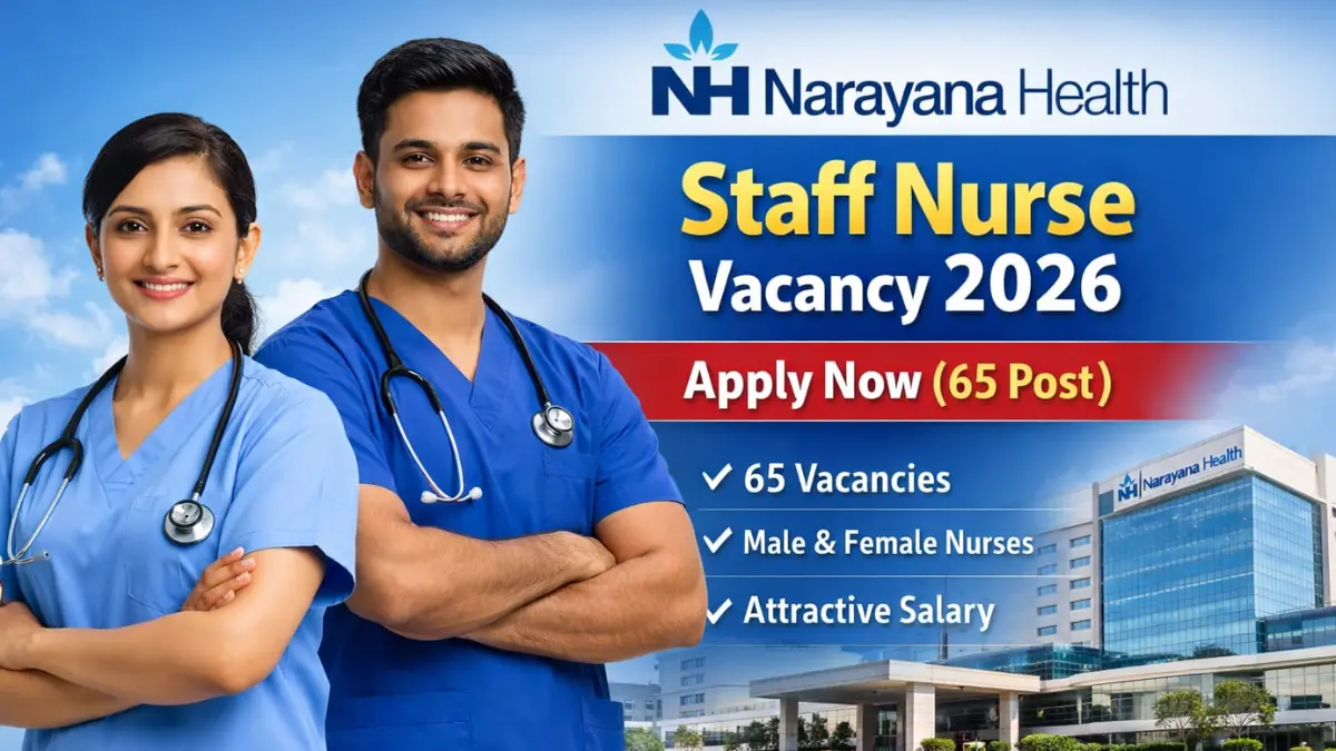 Narayana Health Hospital Staff Nurse Vacancy 2026
