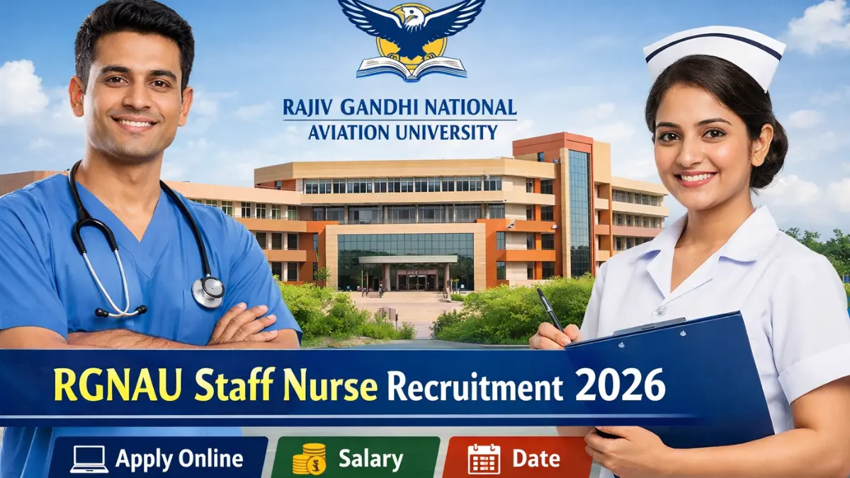 RGNAU Staff Nurse Recruitment 2026