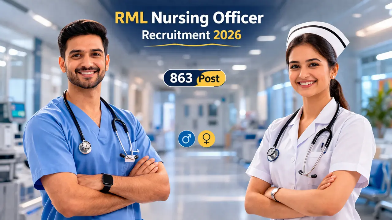 RML Nursing Officer Recruitment 2026
